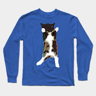 Sweet, sleepy kitten Long Sleeve T-Shirt